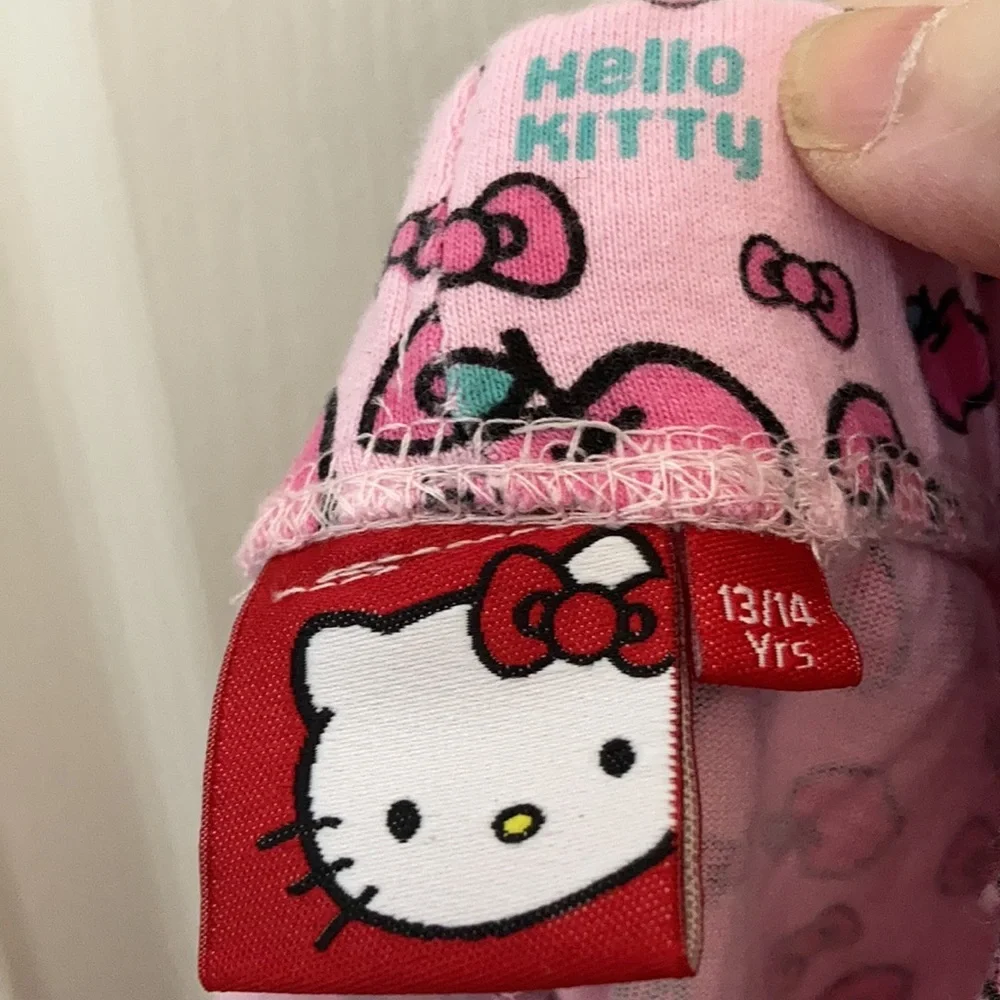 FINAL MARKDOWN Girls hello kitty Sleep Bottoms 13/14 years